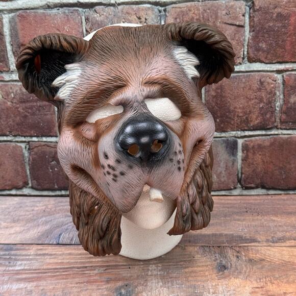 Vintage‎ 1980's Halloween Imagineering Inc Bear Half Mask #198 One Size - Picture 2 of 7